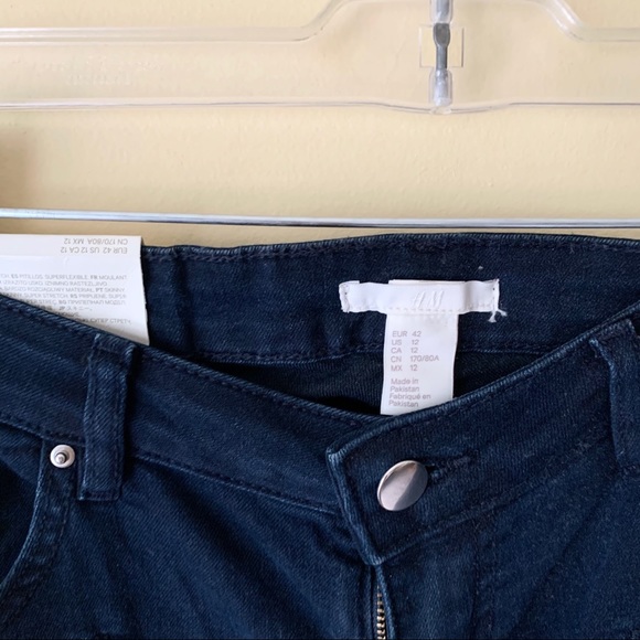 NEW - Biker Skinny Jeans size 12 - Picture 6 of 7